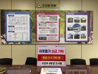 고성초 오서현 학생, 3년간 모은 저금통 기탁