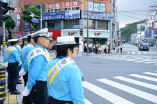 거제경찰서, 교통사고 예방 출근길 유관기관 합동 캠페인