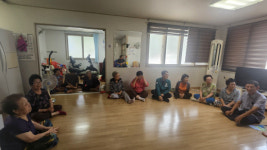창원시 충무동장,폭염 대응 경로당 순회 방문
