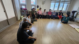 창원시 충무동장,폭염 대응 경로당 순회 방문