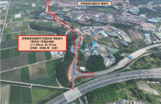 함안군 군북일반산업단지 진입도로 개설공사 탄력