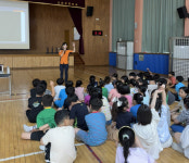 진주소방서, 초등학교 저학년 대상 화재교육