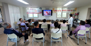 고성군 치매안심센터, 건강생활실천 금연 교육 실시