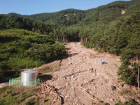 수해 덮친 산청 큰들 마당극마을…찔레꽃 다시 피겠죠