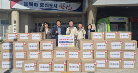 동서식품(주) 창원공장, 생필품꾸러미 100박스 기탁
