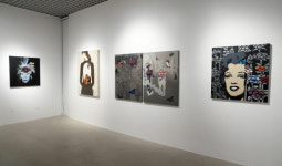 K-팝아트 송광연展 나비의 꿈 28일까지 진주 PAC갤러리