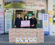 성지골농원, 이웃사랑 실천을 위한희망의 쌀기탁