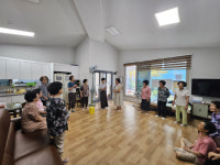 강인숙 창원시 합성2동장, 경로당 방문 격려