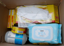 수유제일교회, 지역 차상위계층에 생필품 전달