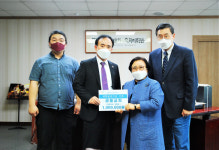 익산 샘물교회, 한일장신대에 발전기금