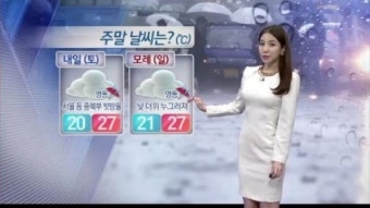 [종합뉴스/날씨]주말 전국 구름 가득…화요일 전국 비소식