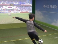 가상현실로 즐기는 체육...효과만점