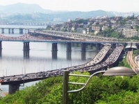 서울 강변북로 태양의 도로로...26.8km 구간 태양광발전