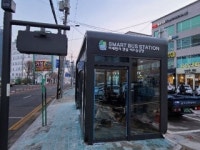 케이웨더, 인천 계양구에 미세먼지·한파 막는 스마트 버스정류장 설치