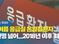 올여름 응급실 온열질환자 2천명 넘어...2018년 이후 최다