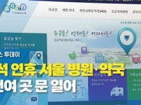 추석 연휴 서울 병원·약국 9천여 곳 문 열어