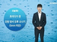 [날씨] 오늘(화) 전국 흐린 후 갬…서해, 남해 거센 물결