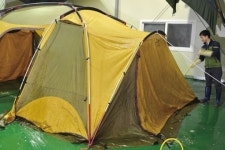 텐트 전문 세탁소 오픈