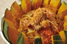 요리수업 | 고추장 파스타를 품은 단호박 & 갈릭 소시지 구이