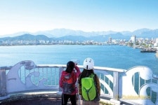 페달을 밟아 속초의 가을로 들어가다…영랑호 자전거 길