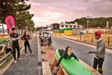 이토록 따스한 서핑…만리포해수욕장