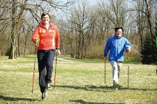 노르딕워킹의 본고장에서 느끼는 걷기 열풍