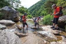 잘 차려진 풍경에 두 발만 얹다…홍천 백우산 용소계곡