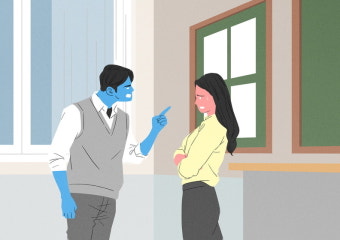 교사가 학생에 훈계하다 폭행 당해 ‘전치 12주’