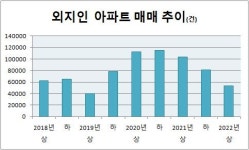 '불장' 이끌던 외지인 매수 시들…1년만에 반 토막