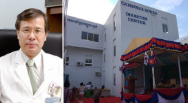 이문규 교수, 캄보디아 국왕으로부터 