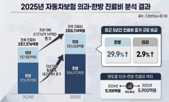 자보 의과 전체 진료비 더해야 한방병원 비슷…구조 개선 必