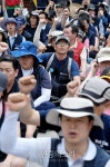 [포토] 노동자의 피땀으로 땅투기하는 KEC 규탄한다