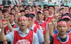 [포토] 하나된 케이블방송 비정규직 노동자들