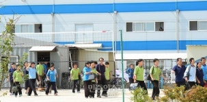 [포토] 개성공단 노동자들의 점심시간