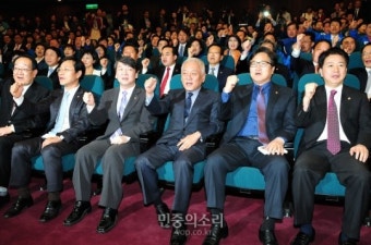 [포토] 기초선거 공천 폐지 촉구하는 새정치민주연합