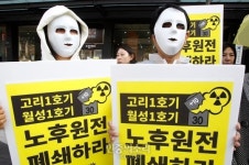 국민의 생명 위협하는 노후원전 폐쇄하라 [포토]