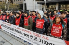 씨앤앰 파업 170일째 해결을 위한 긴급 제안 기자회견 [포토]