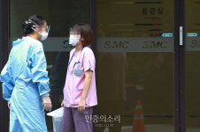 메르스 확진 환자 속출에 긴장된 병원 응급실[포토]
