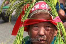 밥쌀 수입에 속타는 농민들[포토]