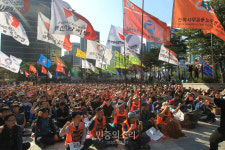 [현장] 민주노총 “23일 총파업으로 ‘노동재앙’ 막아내자”