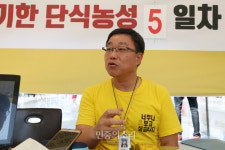단식 5일째인 유경근 집행위원장[포토]