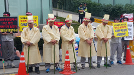 거제 삼성중공업 하청 노동자들, 상경투쟁 끝에 체불임금 합의