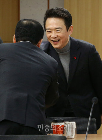 개혁보수신당 회의에 참석한 남경필[포토]