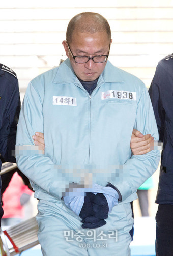 소환 조사 받는 차은택[포토]