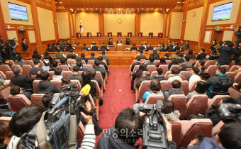 15차 변론 박근혜 대통령 탄핵심판[포토]