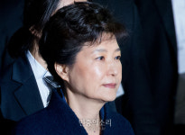 박근혜, 운명의 밤[포토]