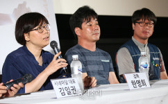 답변하는 안녕 히어로 한영희 감독[포토]