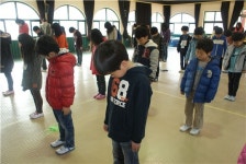 진천백곡초등학교, 천안함 피격사건 3주기 추모식 거행
