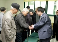 청주시장, 상이군경복지회관 방문 이용자 격려