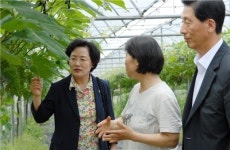 충북농업기술원장, 음성군 소재 향기로운 포도원 방문